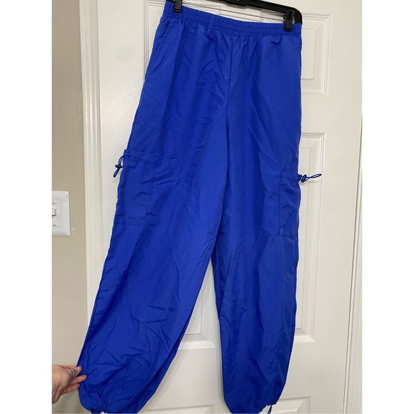 Urban Renewal NWT Made In The USA Nylon Balloon Pant- Blue, Size Medium, MP $79 - Picture 8 of 12